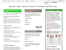 Tablet Screenshot of officerecovery.com